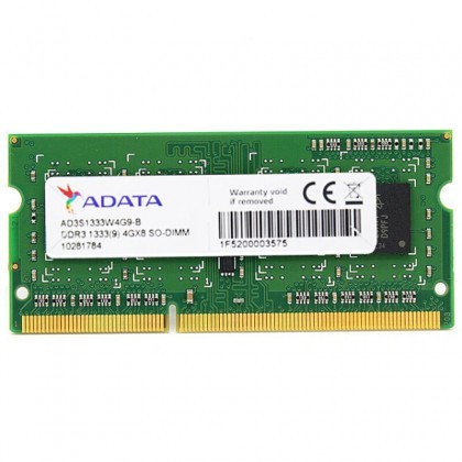 ADATA Premier Series DDR3 4GB 1600MHz Laptop RAM